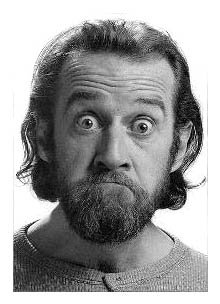 illustration for section: George Carlin